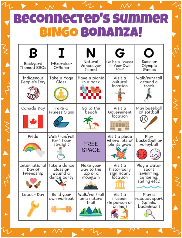 Summer BINGO Bonanza - BeConnected Support Services